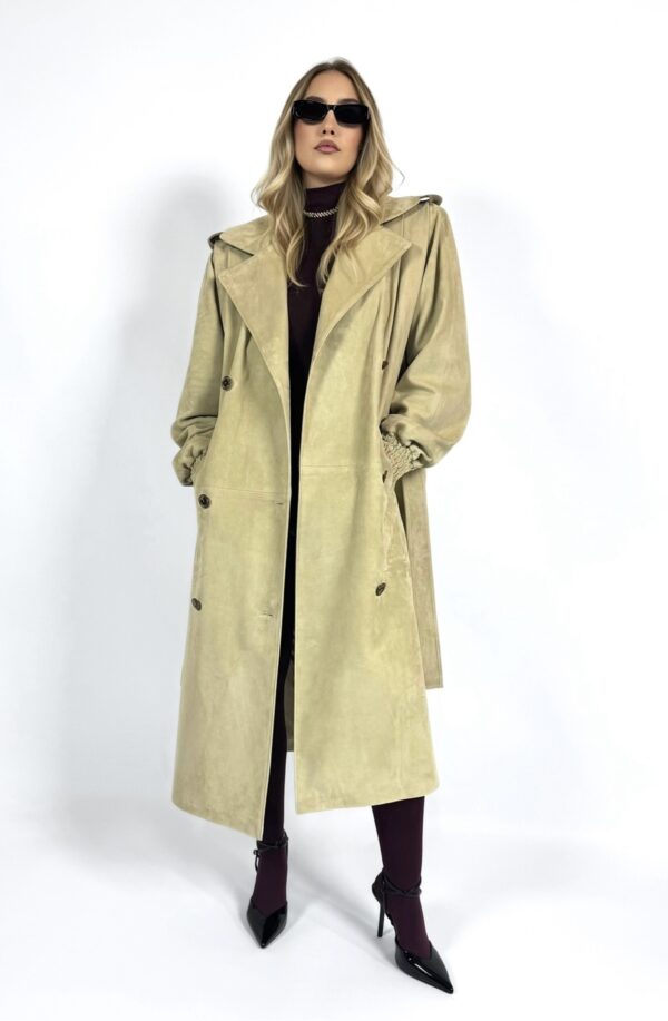 PŁASZCZ SKÓRZANY OPRA