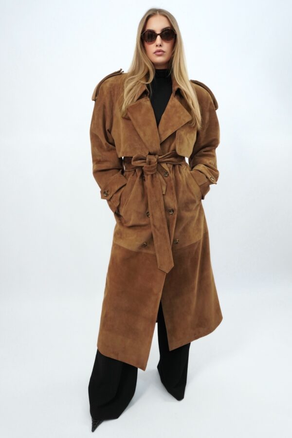 TRENCH SKÓRZANY KELLY